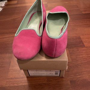 Cole Haan Pink and Blue Flats